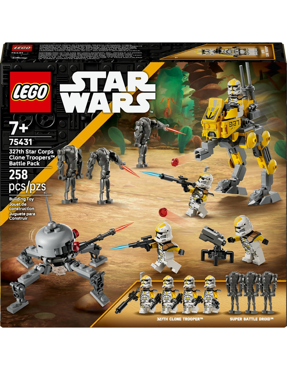 Lego Pack de Combate: Clon Troopers del 327 Cuerpo Estelar 75431 Star Wars 2