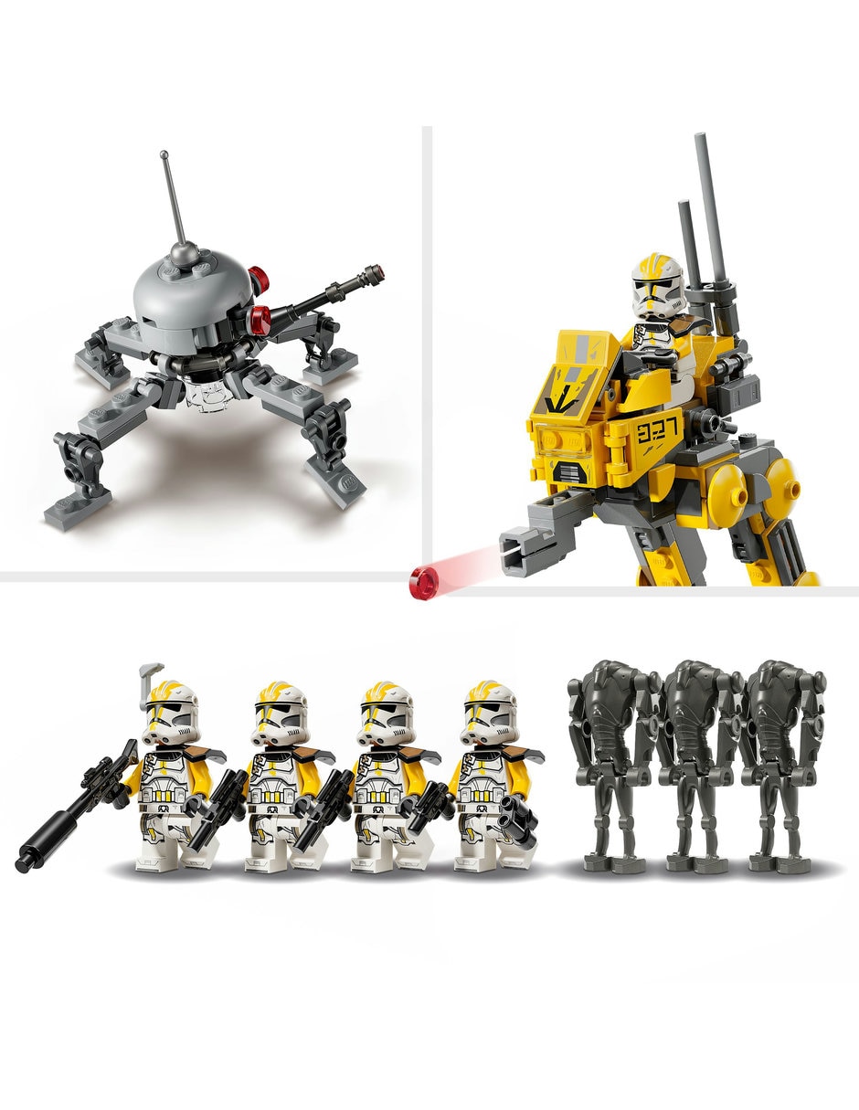 Lego Pack de Combate: Clon Troopers del 327 Cuerpo Estelar 75431 Star Wars 5