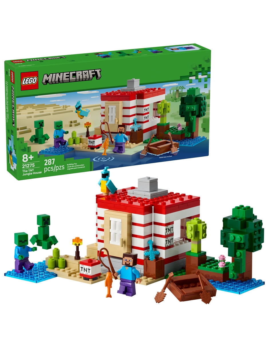 Lego la Casadinamita de la Jungla 21275 Minecraft