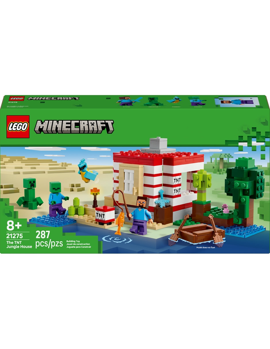 Lego la Casadinamita de la Jungla 21275 Minecraft 5