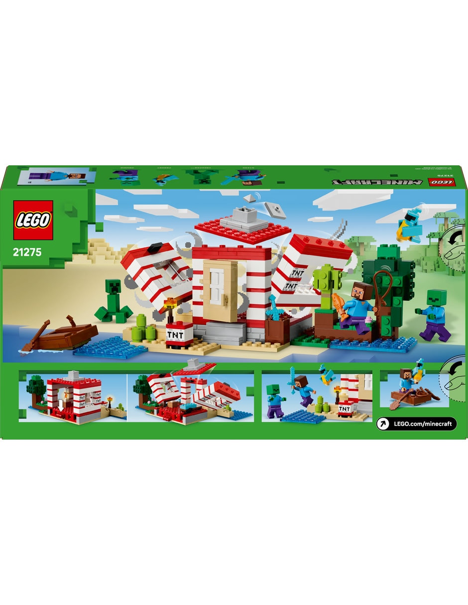 Lego la Casadinamita de la Jungla 21275 Minecraft 6