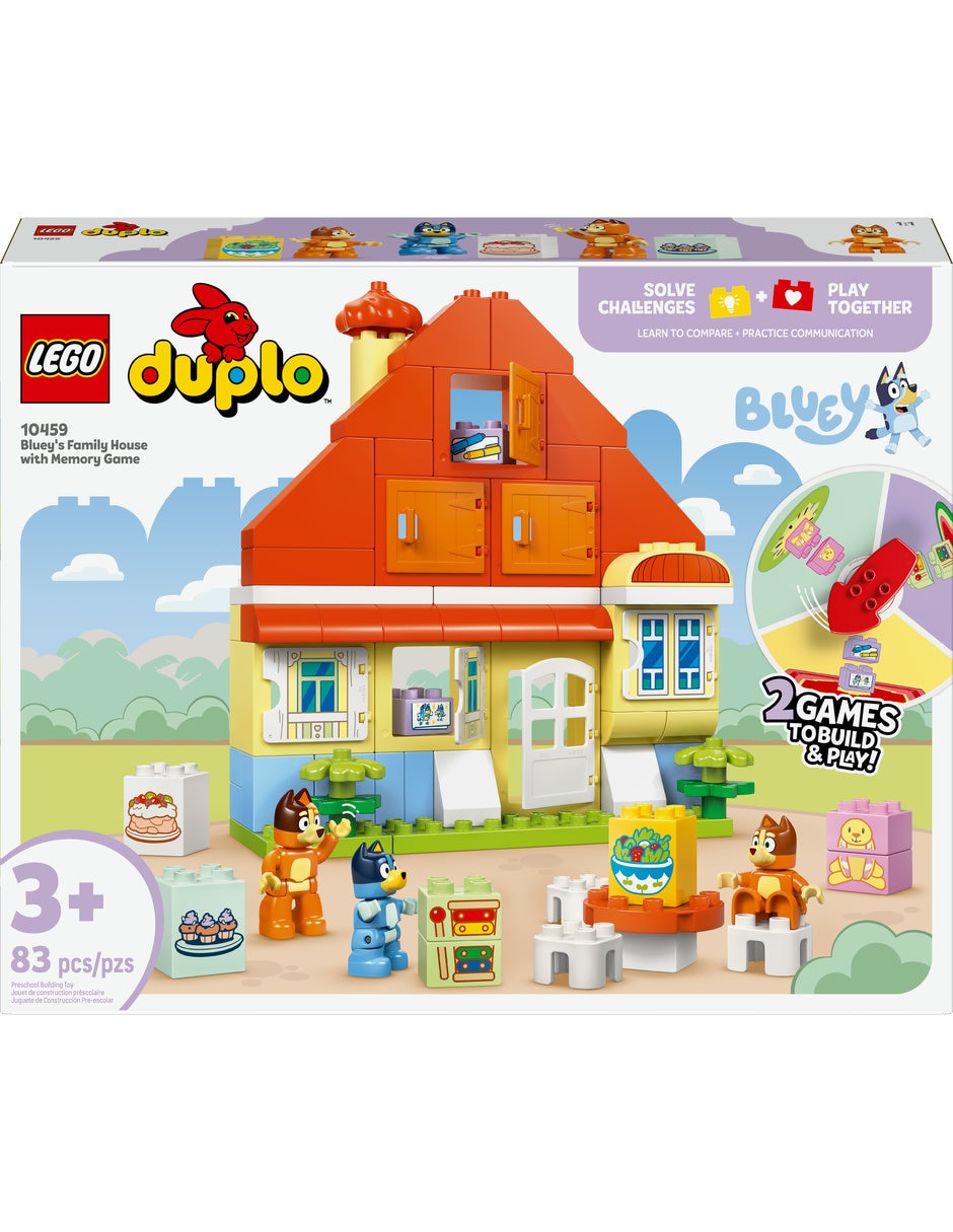 Lego Casa Familiar de Bluey con Juego de Memoria 10459 Duplo 2