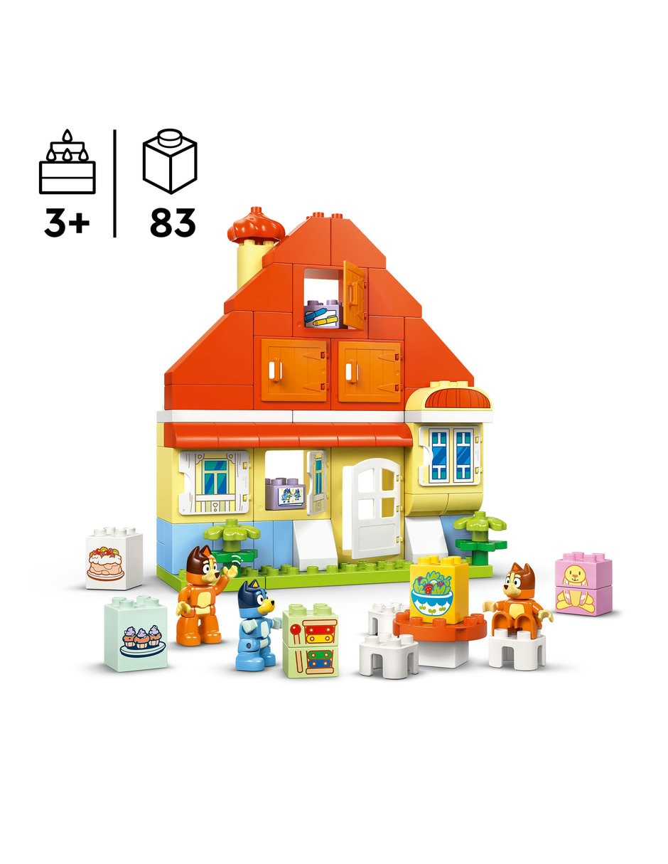 Lego Casa Familiar de Bluey con Juego de Memoria 10459 Duplo 4