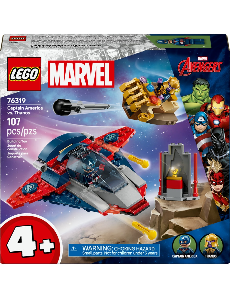 Lego Capitán América VS Thanos 76319 Lego Super Heroes 2