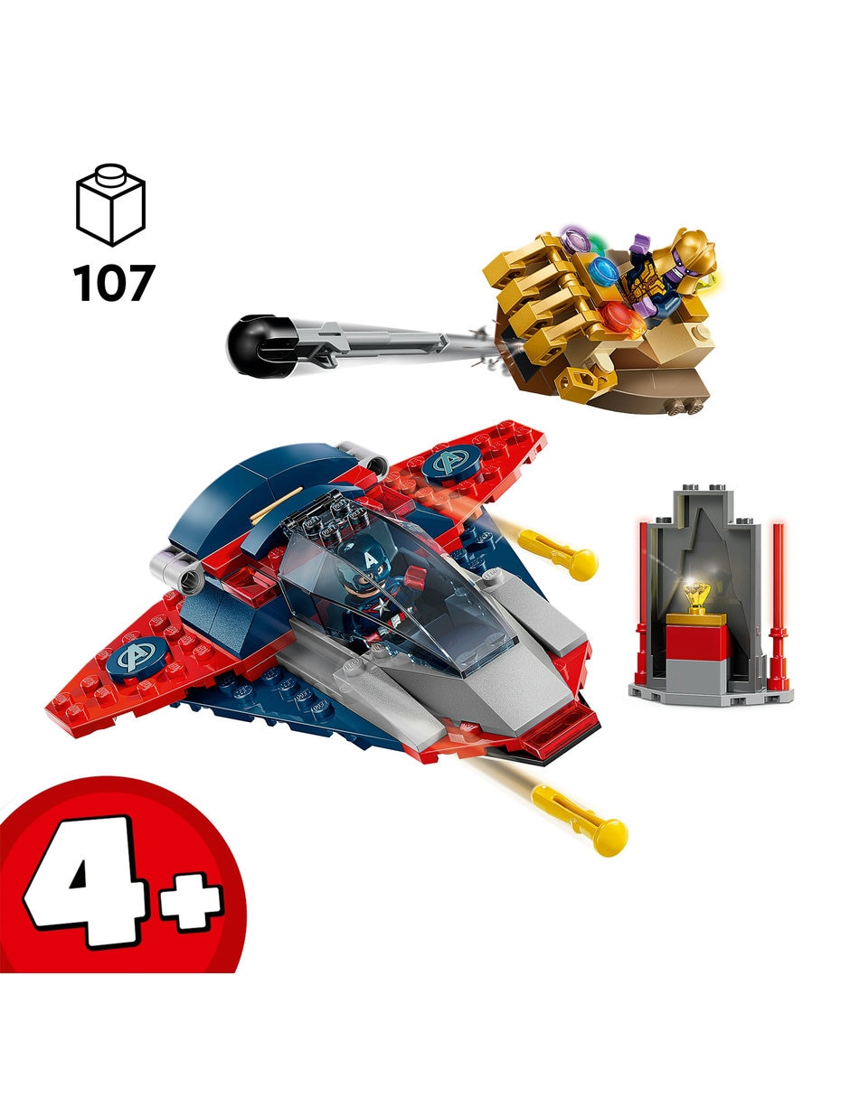 Lego Capitán América VS Thanos 76319 Lego Super Heroes 4
