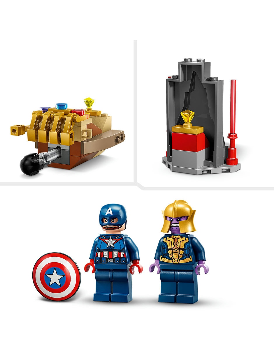 Lego Capitán América VS Thanos 76319 Lego Super Heroes 5