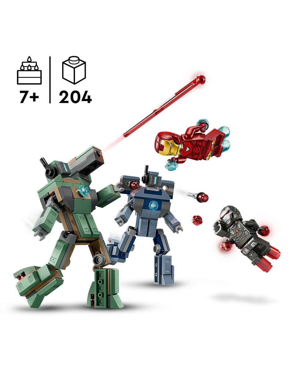 Lego Iron Man y Máquina de Guerra VS Drones de Hammer 76320 Lego Super Heroes 2