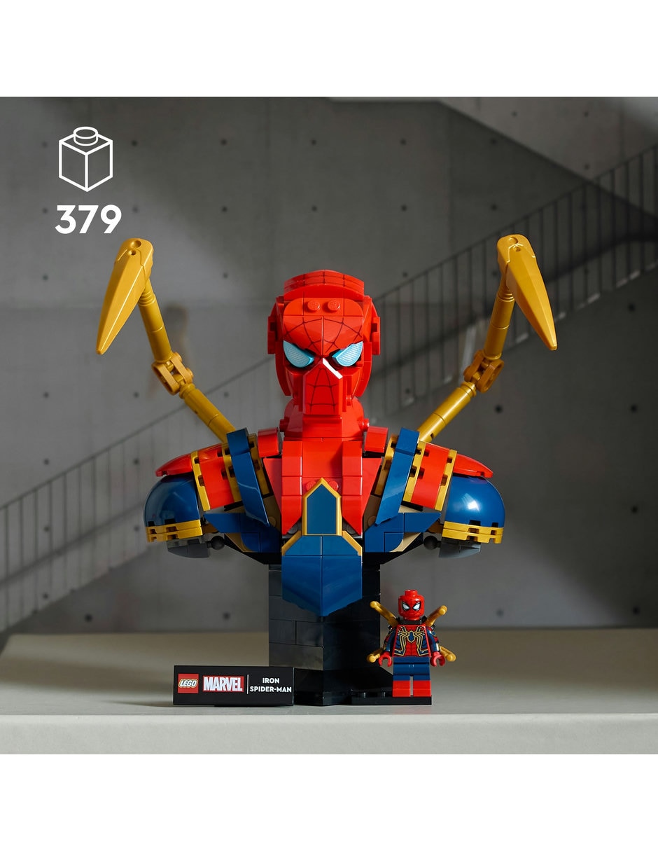 Lego Busto de Iron Spiderman 76326 Lego Super Heroes 4