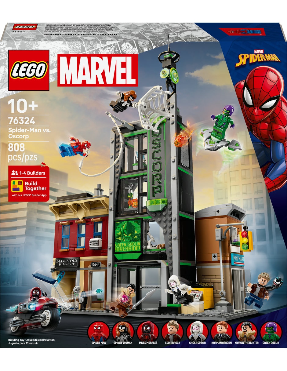 Lego Spiderman VS Oscorp 76324 Lego Super Heroes 4