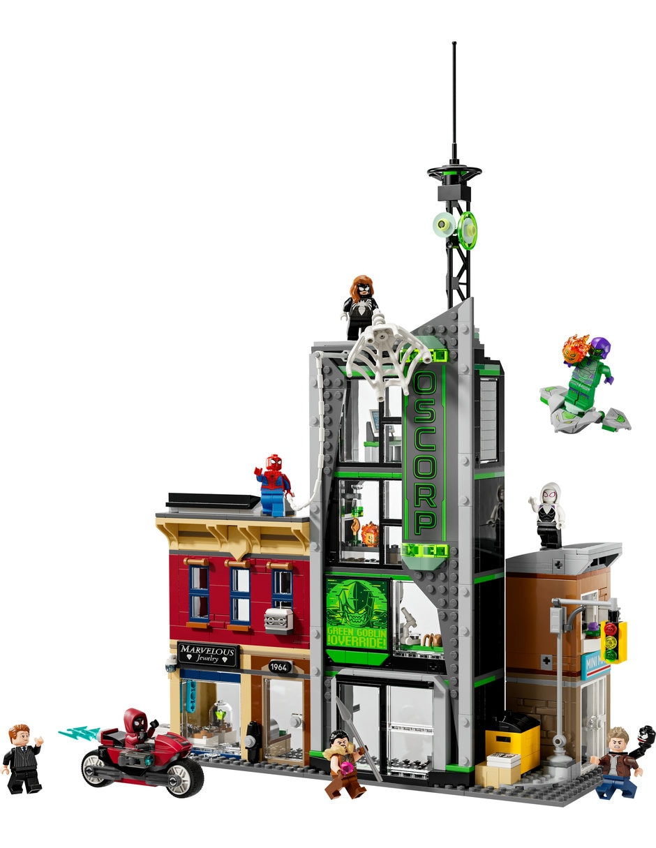 Lego Spiderman VS Oscorp 76324 Lego Super Heroes 5