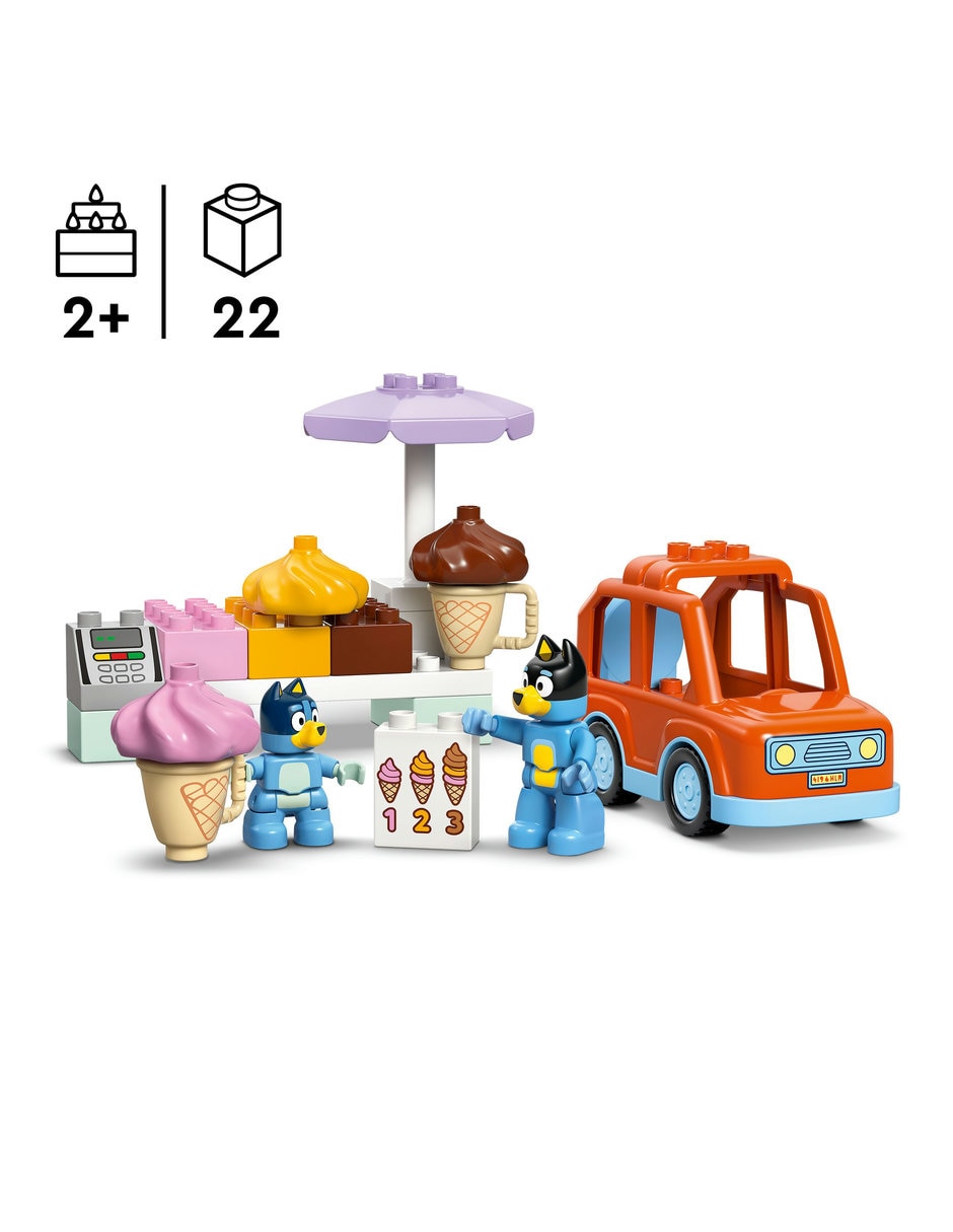 Lego Excursión a la Heladería con Bluey 10458 Duplo 4