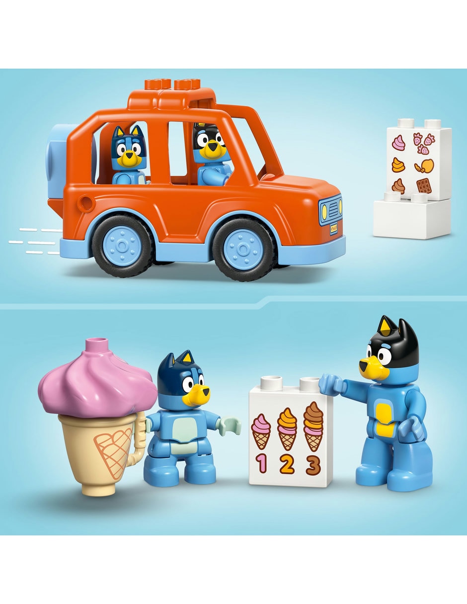 Lego Excursión a la Heladería con Bluey 10458 Duplo 5