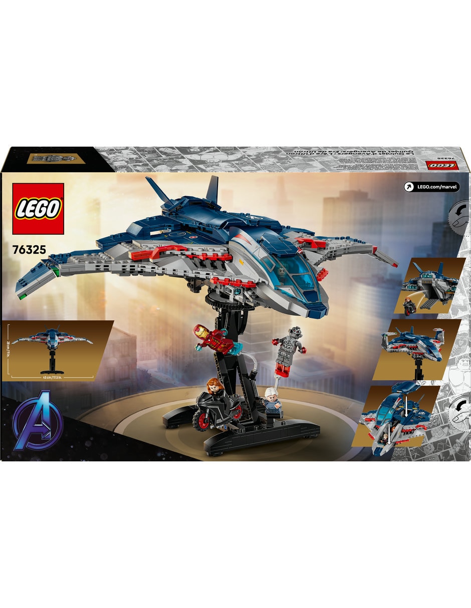 Lego Quinjet de Avengers: Era de Ultrón 76325 Lego Super Heroes 6