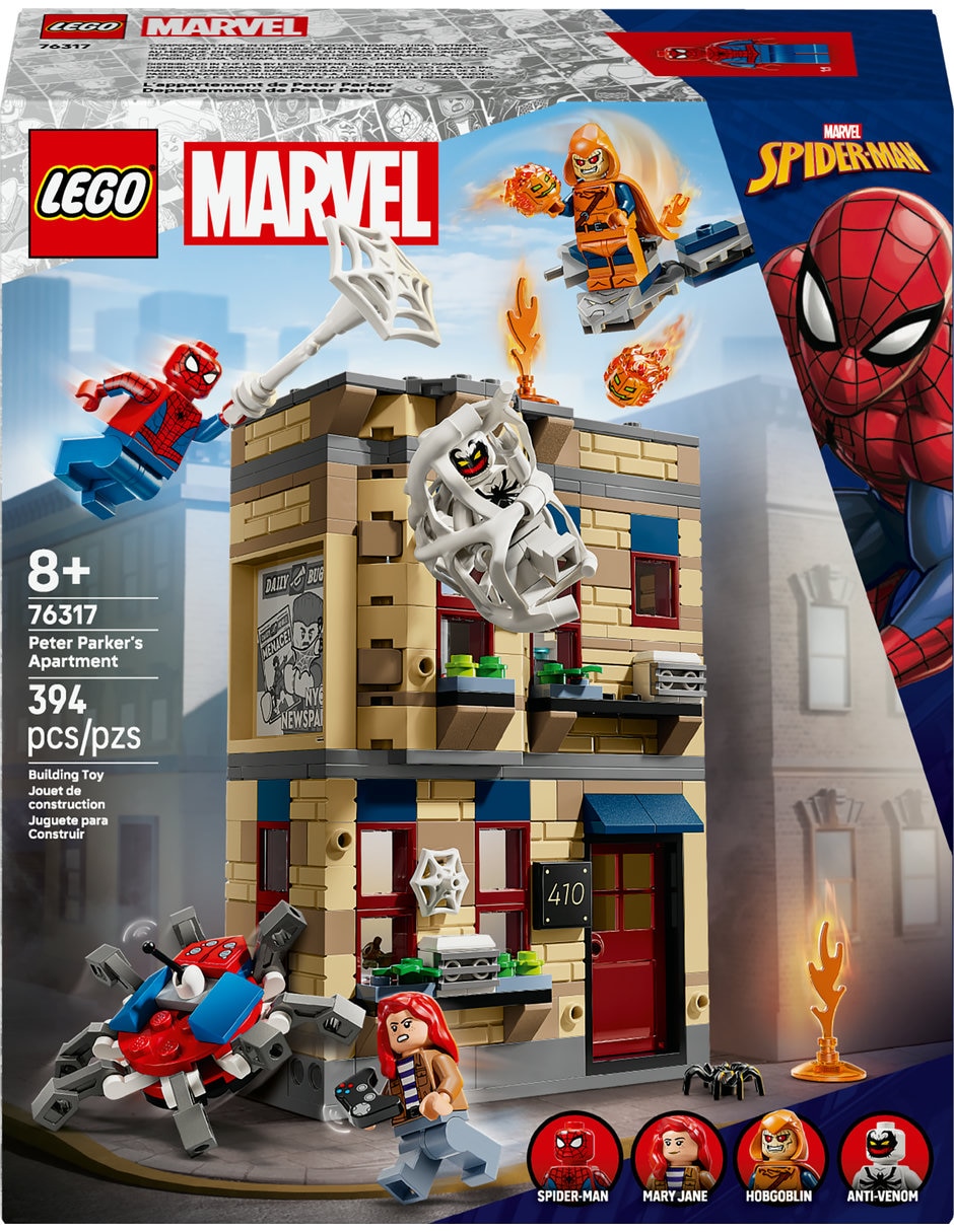 Lego Departamento de Peter Parker 76317 Lego Super Heroes 3