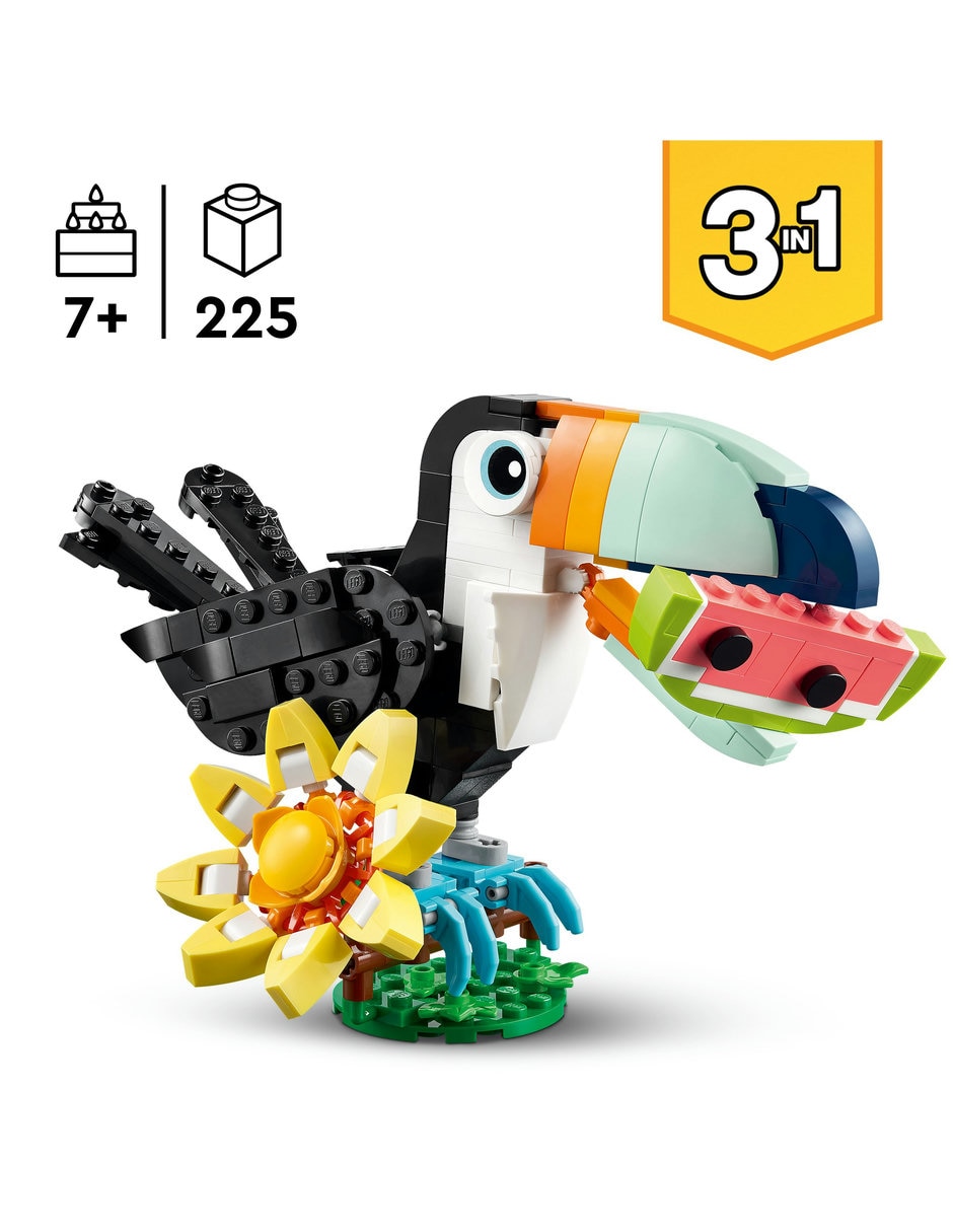 Lego Fauna Salvaje: Tucán Tropical 31173 Lego Creator 4