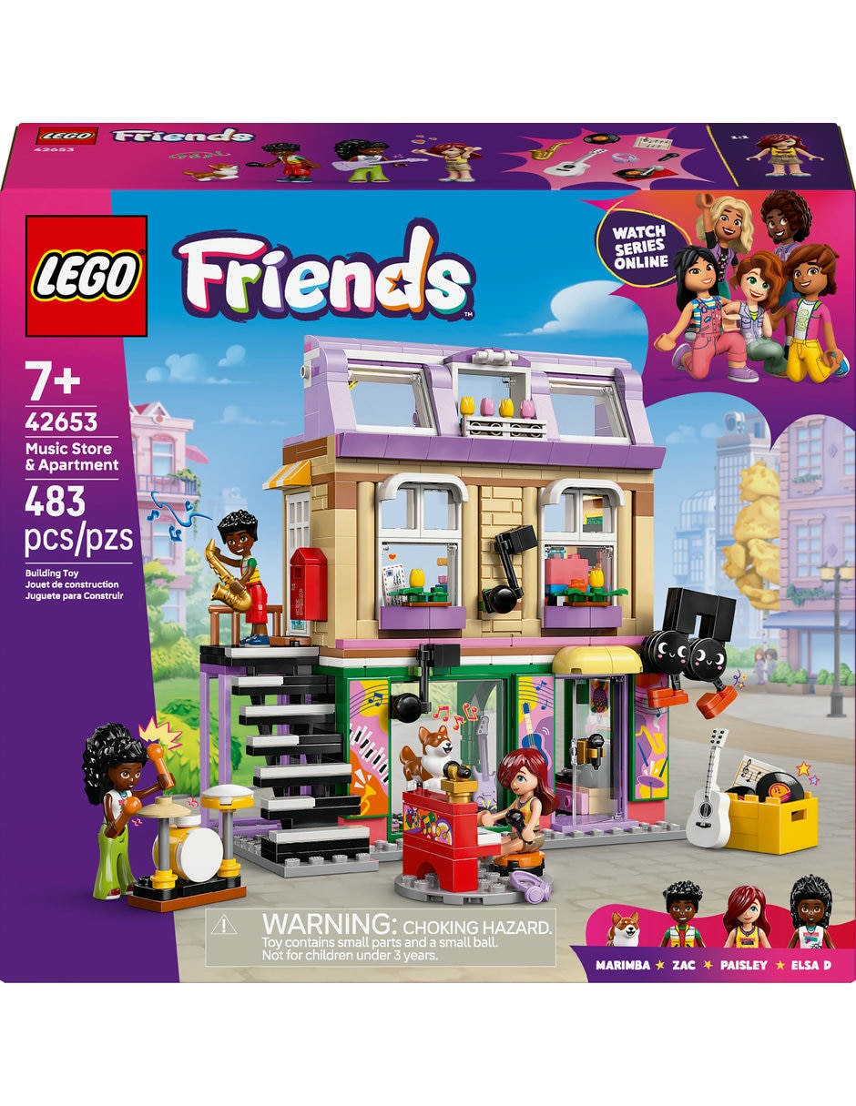 Lego Tienda de Música y Departamento 42653 Lego Friends 2