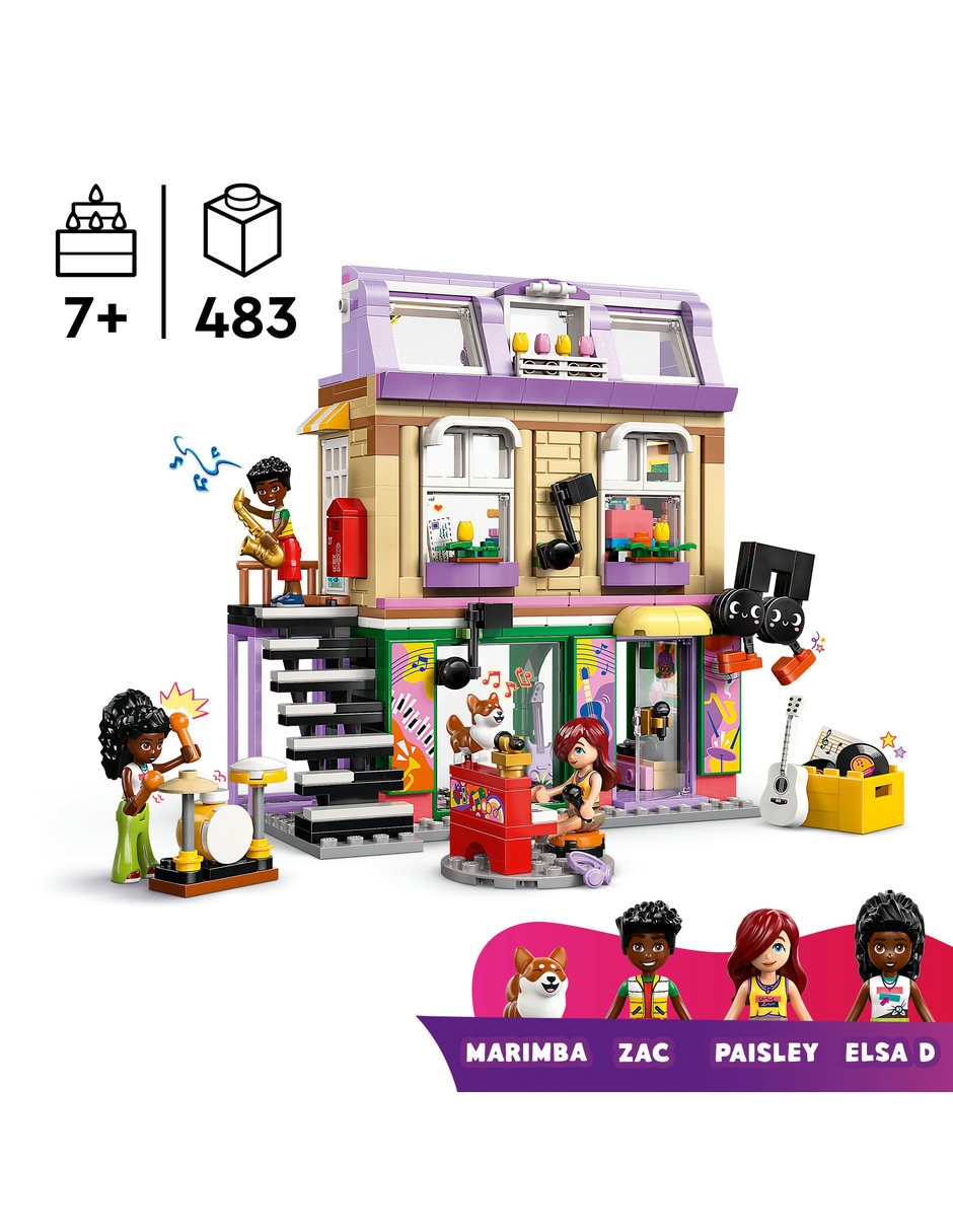 Lego Tienda de Música y Departamento 42653 Lego Friends 4