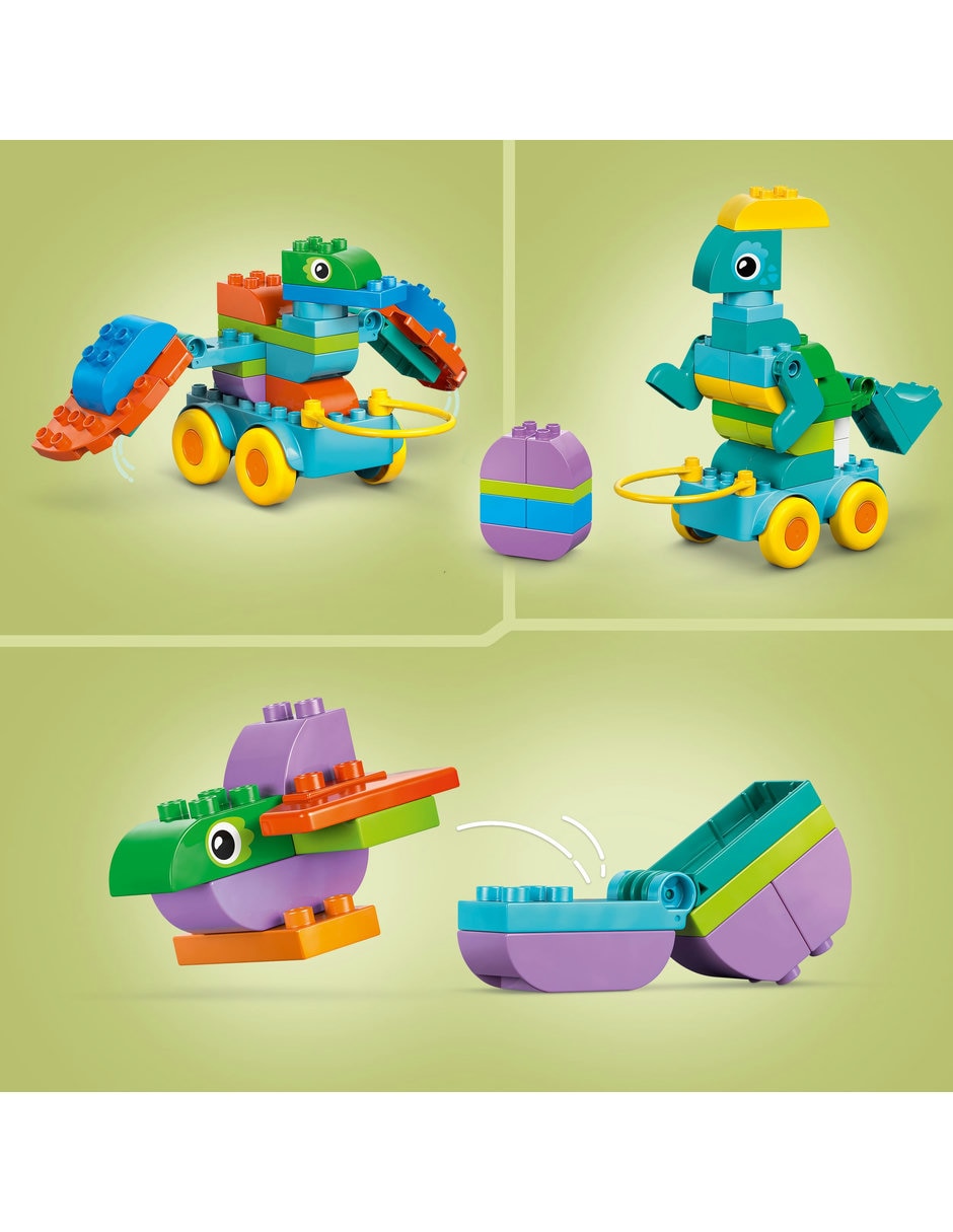 Lego Dinosaurios Sobre Ruedas 3en1 10451 Duplo 5