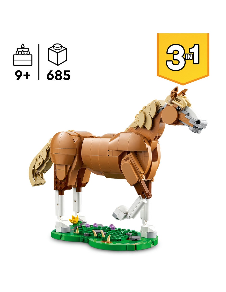 Lego Caballo Noble 31166 Lego Creator 4