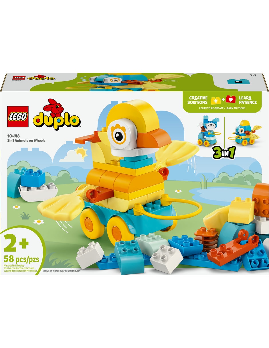 Lego Animales Sobre Ruedas 3en1 10448 Duplo 5