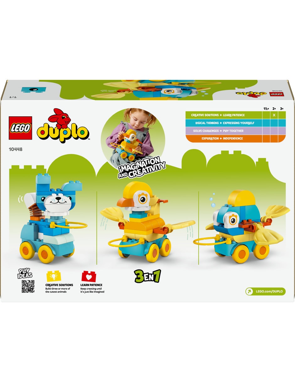 Lego Animales Sobre Ruedas 3en1 10448 Duplo 6