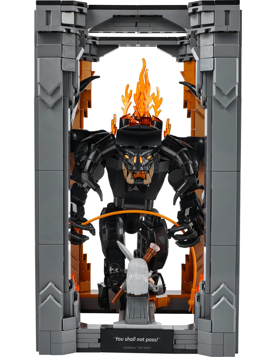 Lego Rincón Entre Libros: el Señor de los Anillos: Balrog 10367 Lego Icons 3