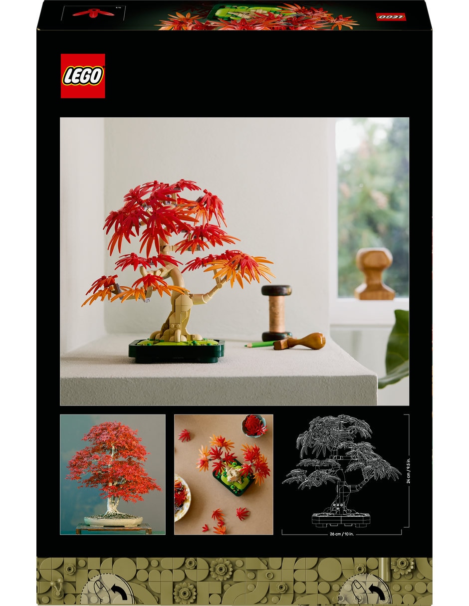 Lego Bonsái de Arce Rojo Japonés 10348 Lego Botanicals 5