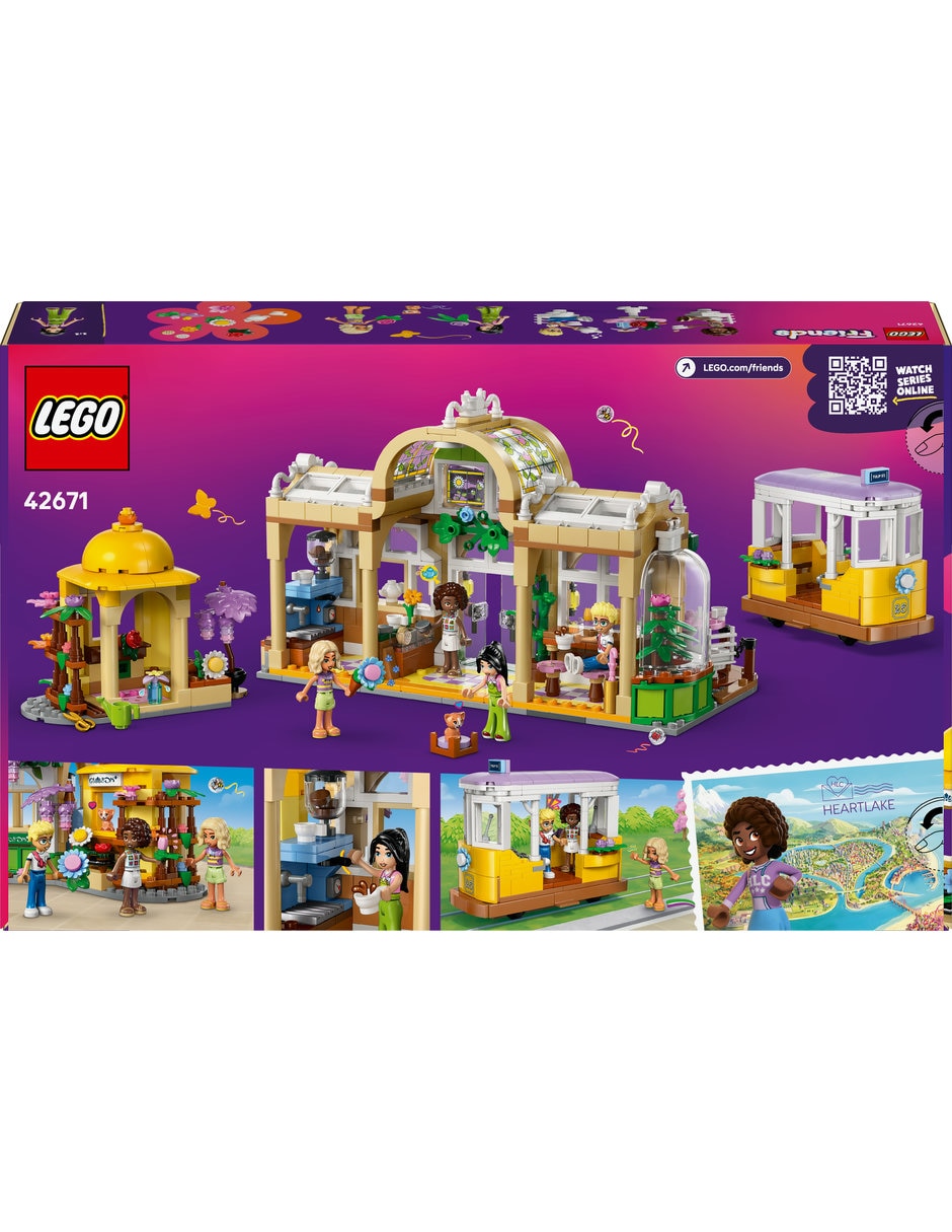Lego Café Botánico y Florería 42671 Lego Friends 6