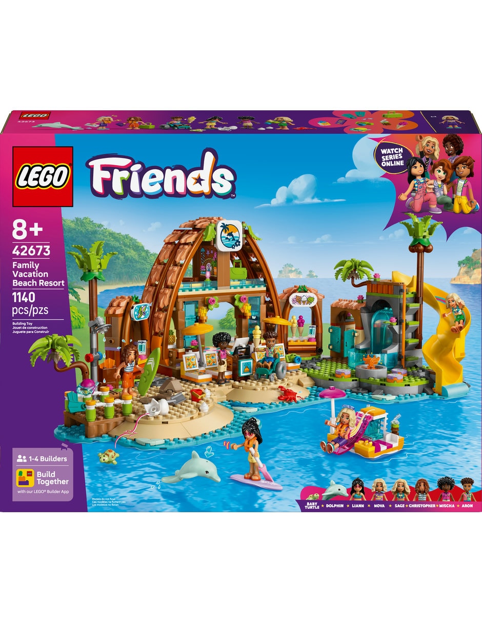 Lego Hotel de Vacaciones Familiares en la Playa 42673 Lego Friends 2