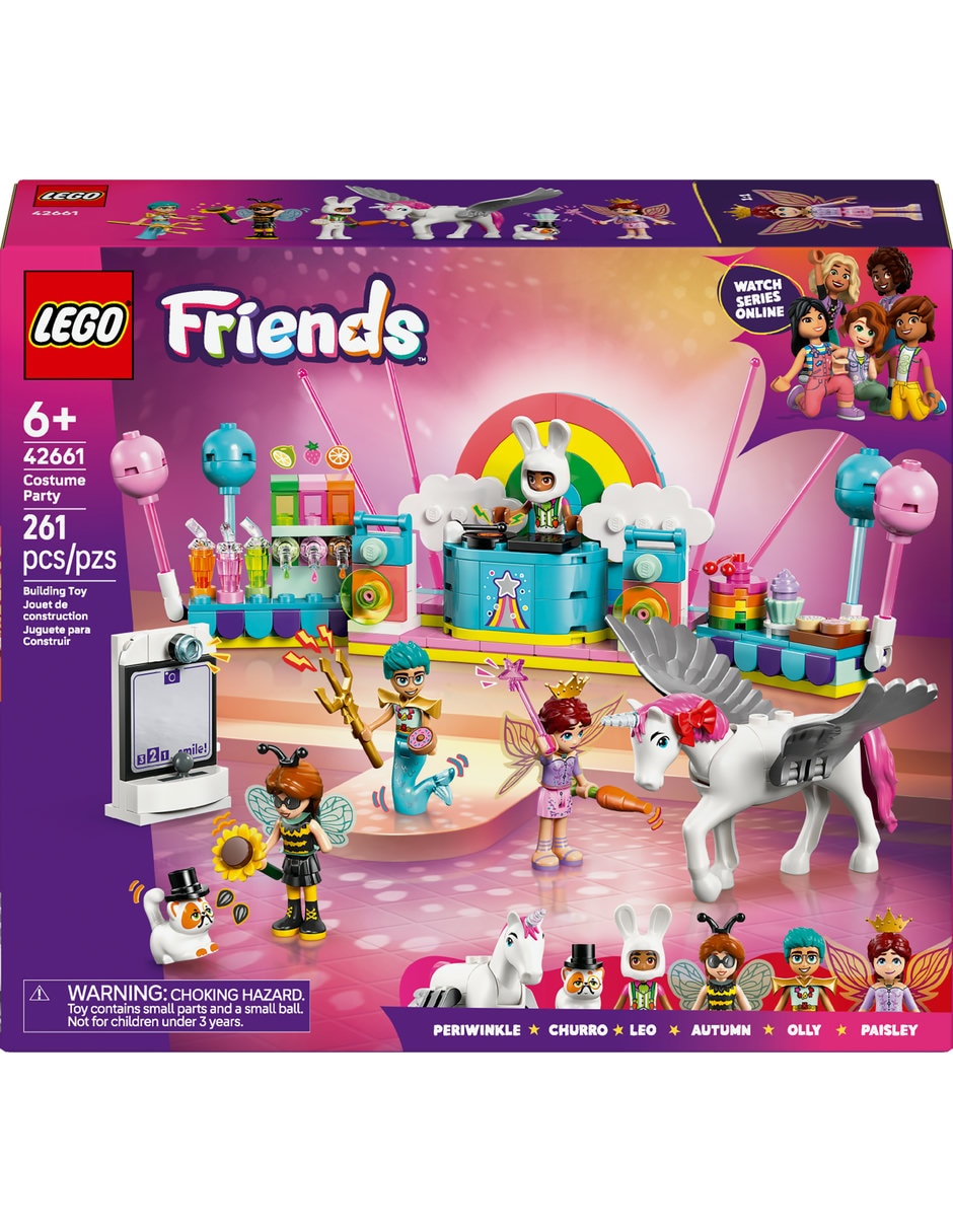 Lego Fiesta de Disfraces con Unicornio y Hada 42661 Lego Friends 3