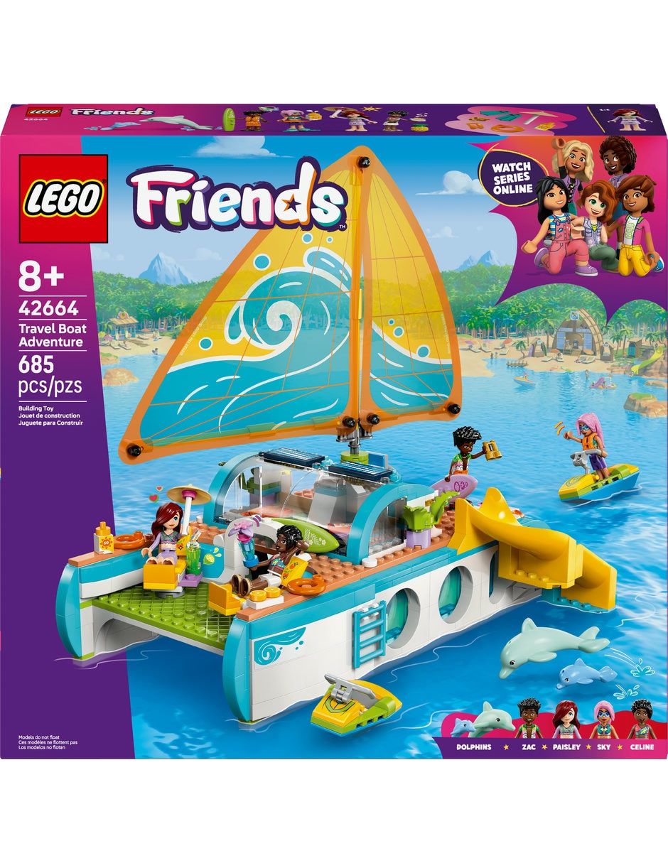 Lego Aventura en el Barco de Viaje 42664 Lego Friends 2