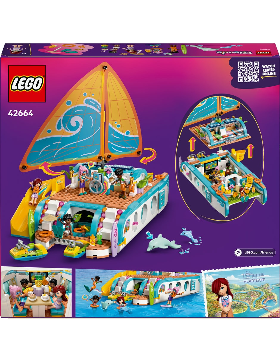 Lego Aventura en el Barco de Viaje 42664 Lego Friends 6