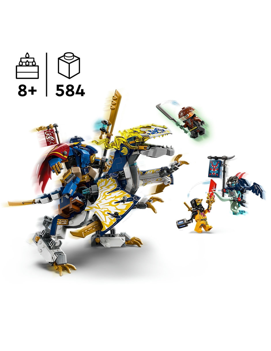 Lego Mech de Rogue y Dragón 71843 Ninjago 4