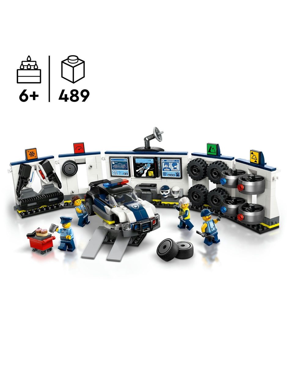 Lego Taller de Modificación de Autos de Policía 60457 Lego City 4