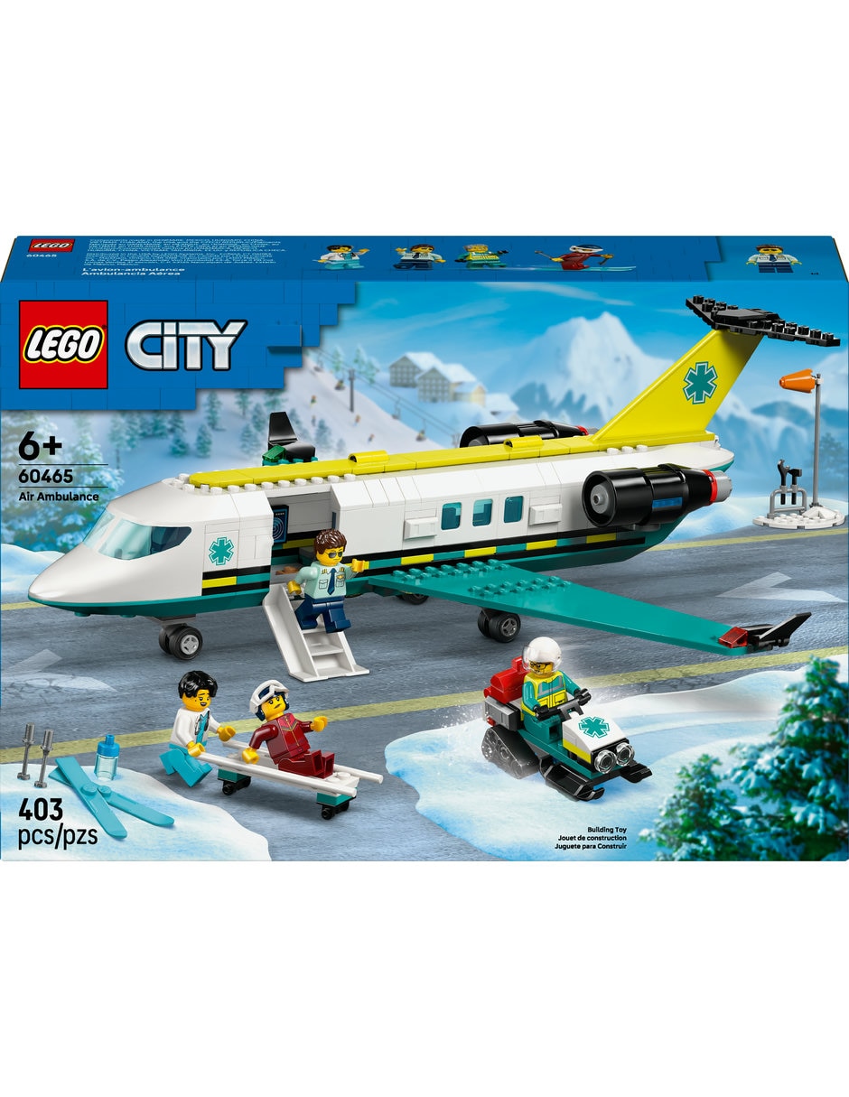Lego Ambulancia Aérea de Emergencia 60465 Lego City 2