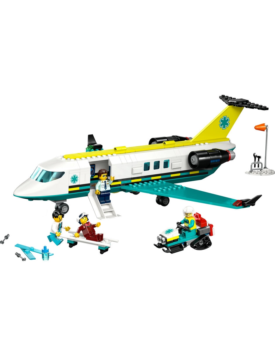 Lego Ambulancia Aérea de Emergencia 60465 Lego City 3