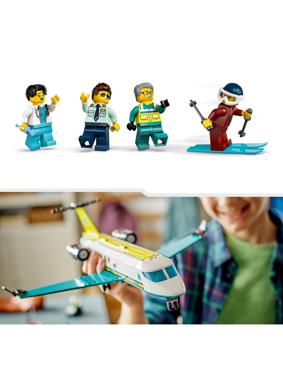 Lego Ambulancia Aérea de Emergencia 60465 Lego City 5