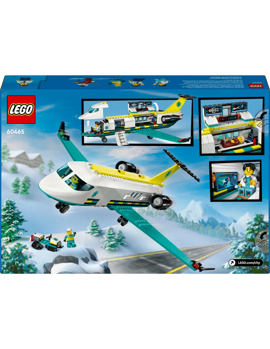 Lego Ambulancia Aérea de Emergencia 60465 Lego City 6
