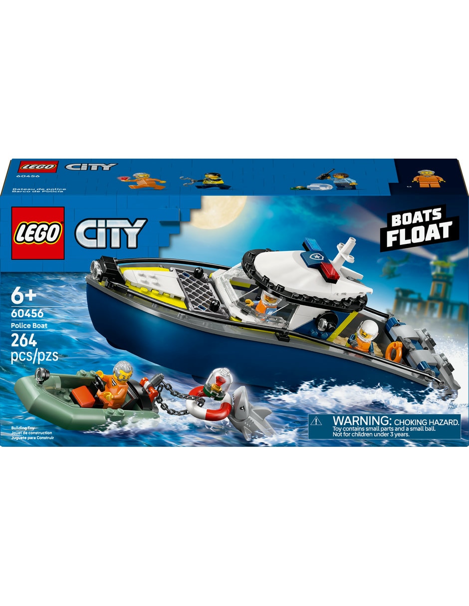 Lego Persecuciónen Barco de Policía 60456 Lego City 2