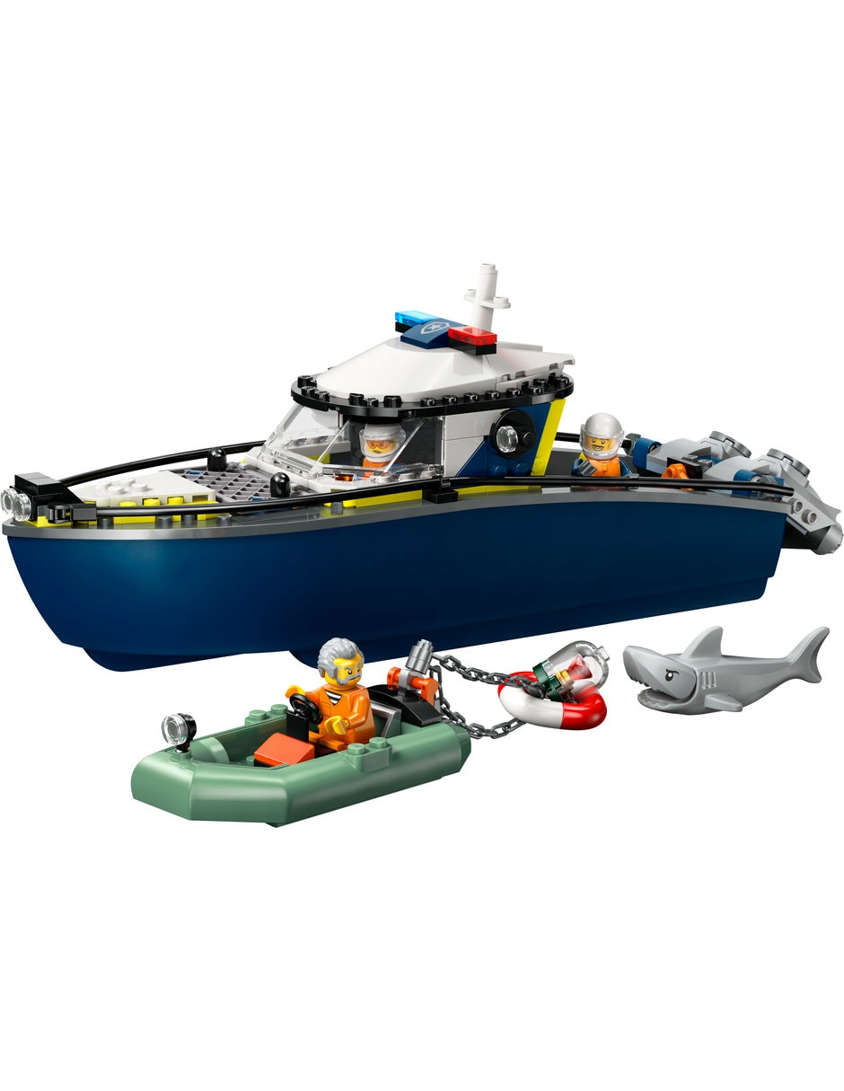 Lego Persecuciónen Barco de Policía 60456 Lego City 3