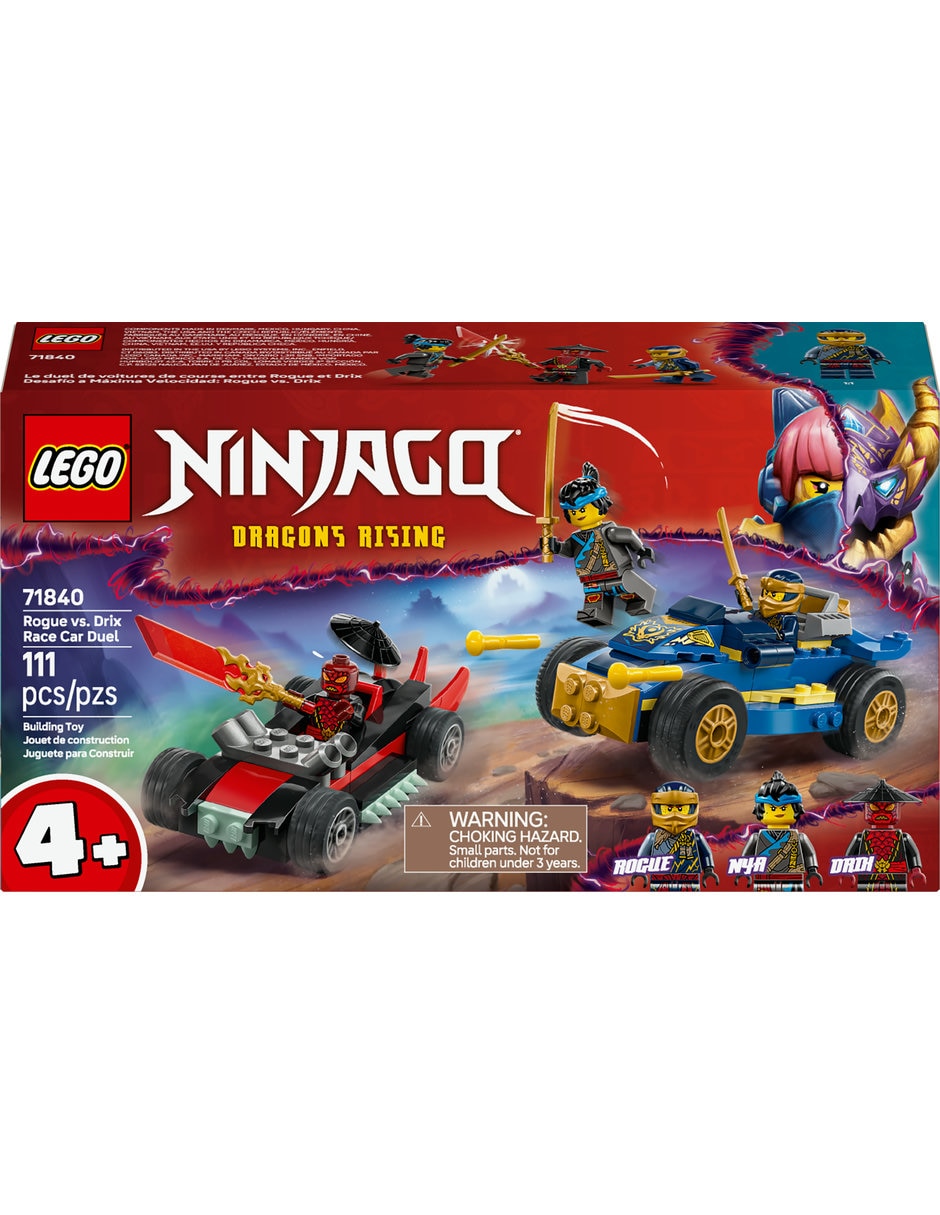 Lego Desafío a Máxima Velocidad: Rogue VS Drix 71840 Ninjago 2