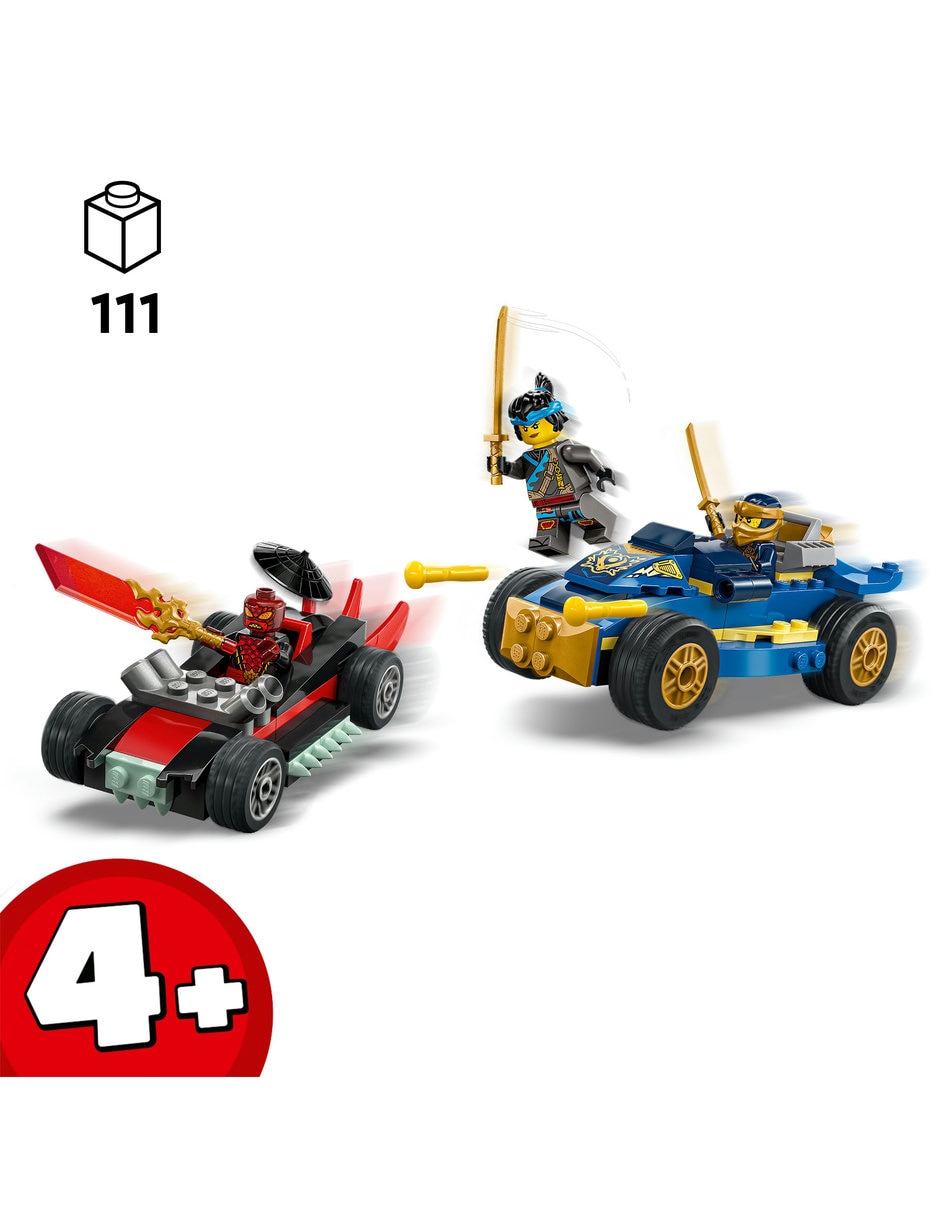 Lego Desafío a Máxima Velocidad: Rogue VS Drix 71840 Ninjago 4