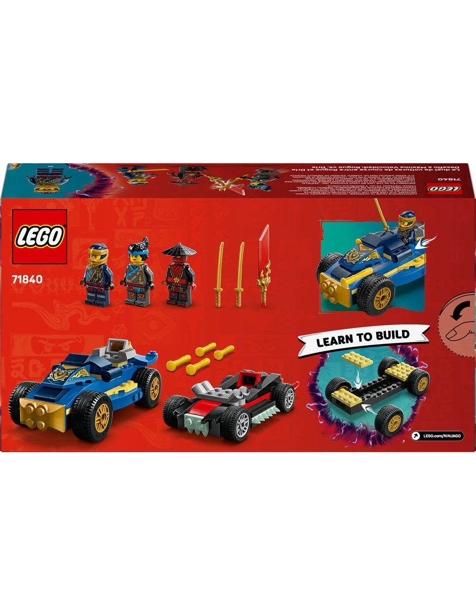 Lego Desafío a Máxima Velocidad: Rogue VS Drix 71840 Ninjago 6