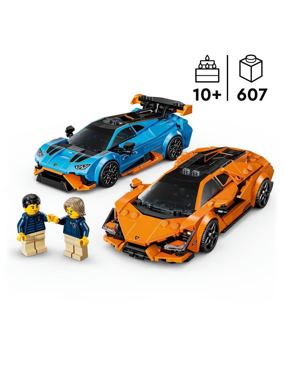 Lego Lamborghini Revuelto y Huracán Sto 77238 Lego Speed Champions 4