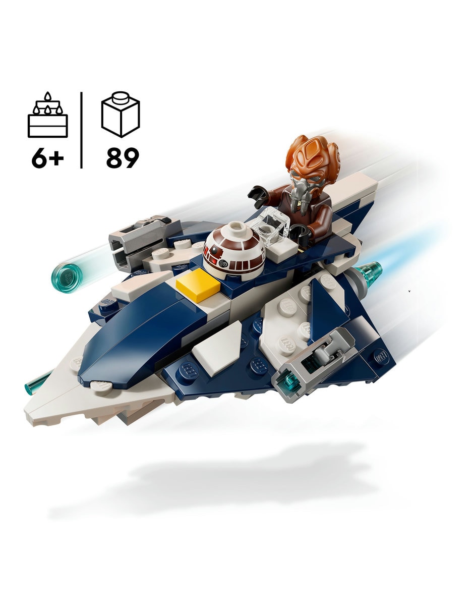Lego Microfighter: Caza Estelar Jedi de Plo Koon 75400 Star Wars 3
