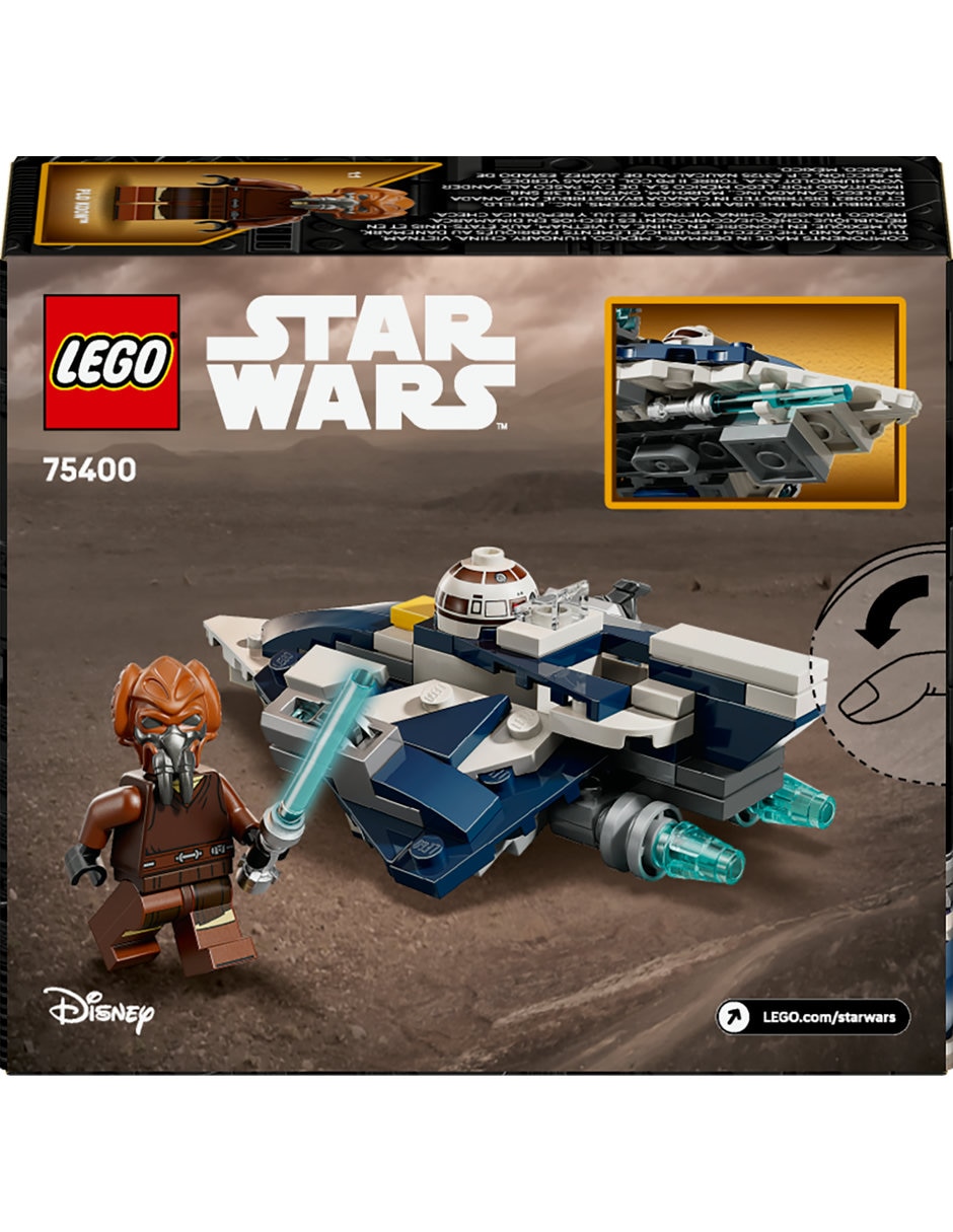 Lego Microfighter: Caza Estelar Jedi de Plo Koon 75400 Star Wars 5