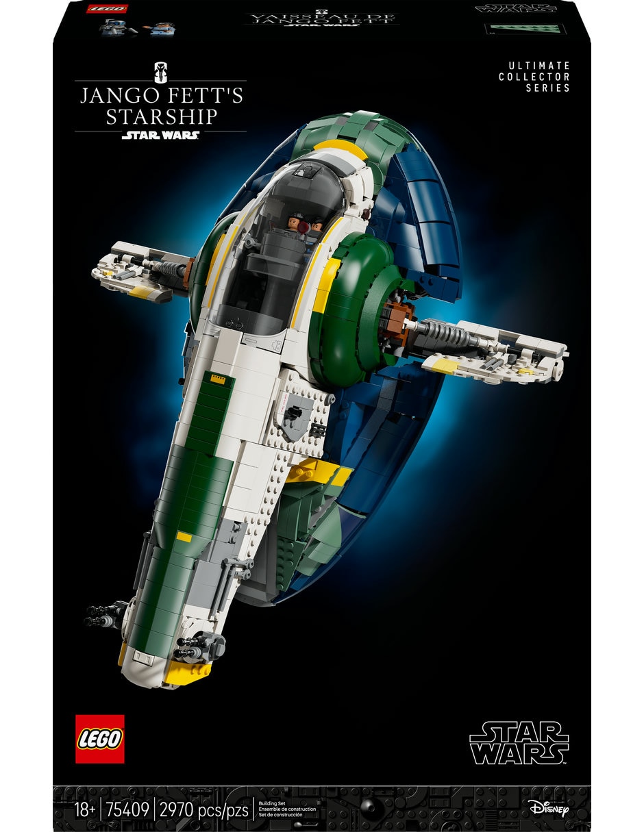 Lego Nave Espacial Clase Firespray de Jango Fett 75409 Star Wars 2