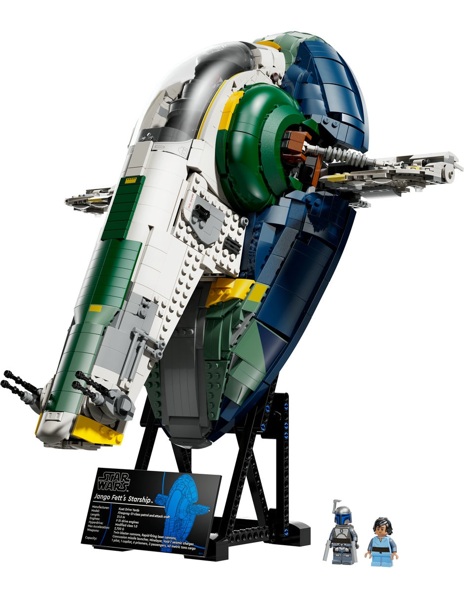 Lego Nave Espacial Clase Firespray de Jango Fett 75409 Star Wars 3