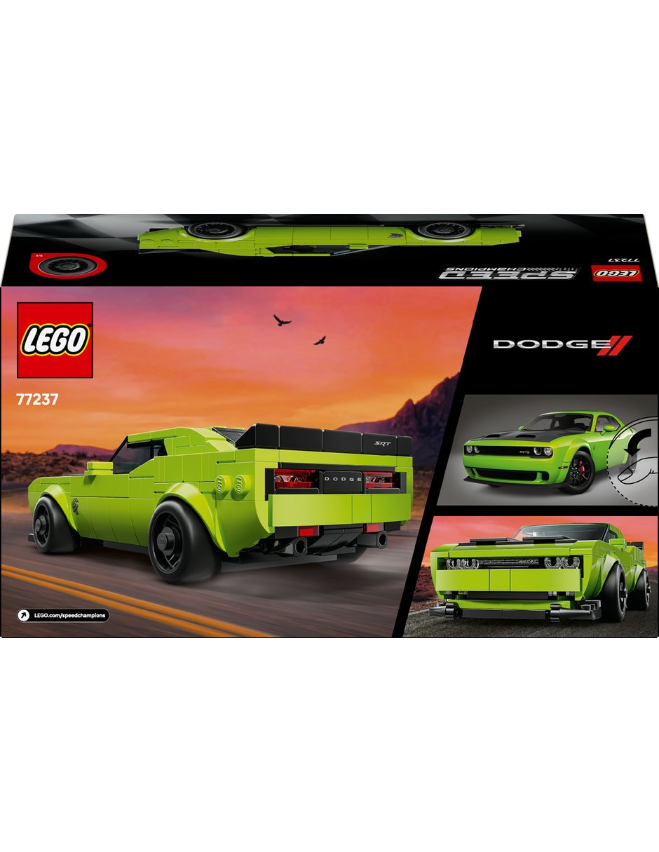 Lego Auto Deportivo Dodge Challenger Srt Hellcat 77237 Lego Speed Champions 5
