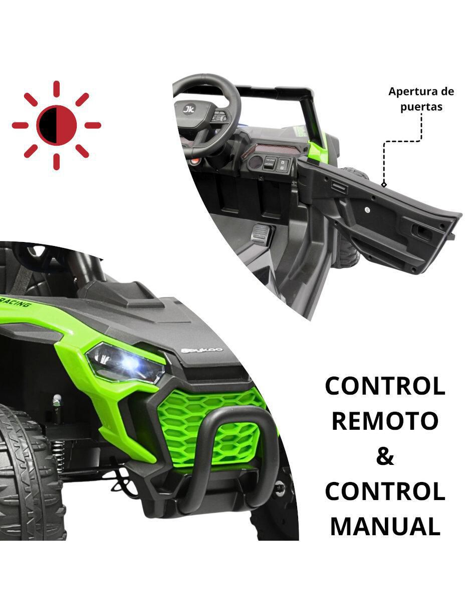 Automóvil montable con control remoto UVT-001 Sport recargable 2
